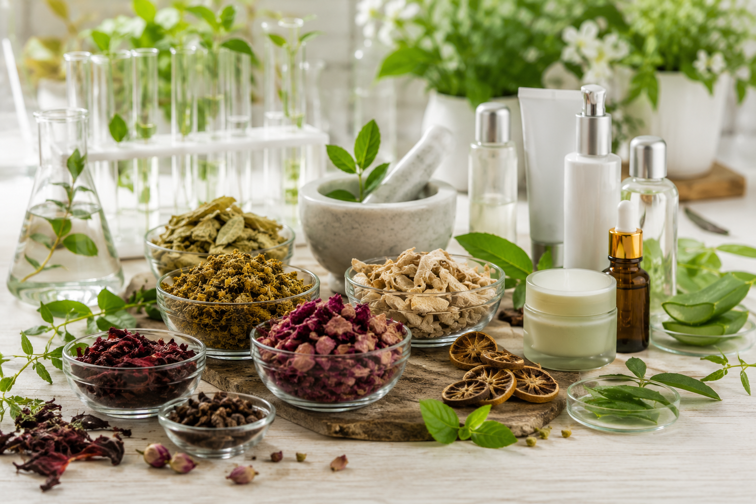 Cosmetic Manufacturers — dehydrated ingredient applications